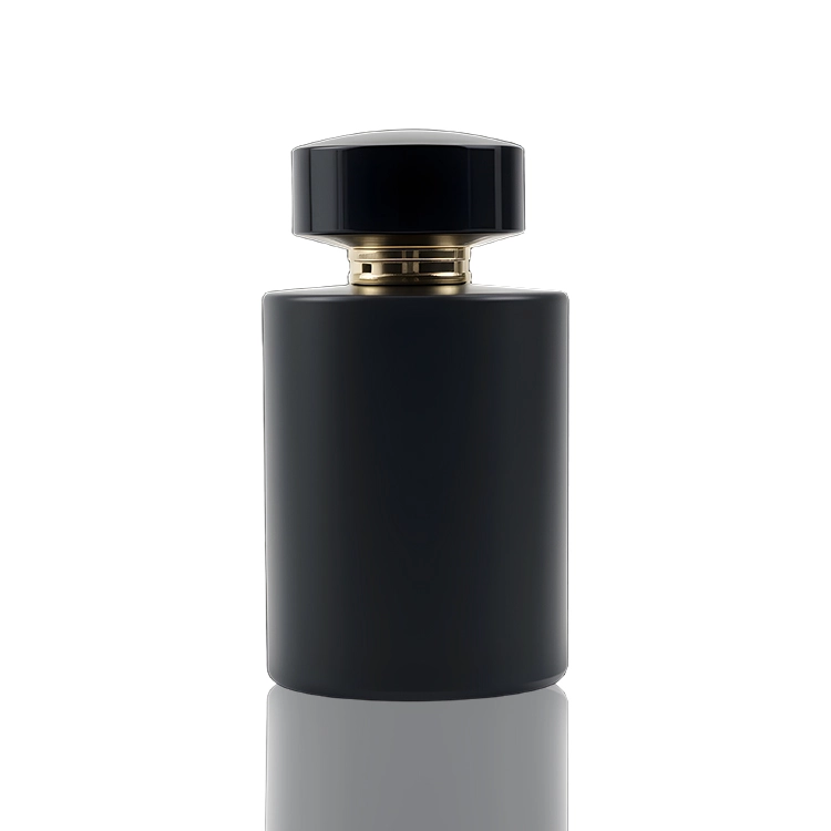 100ml Black Cylindrical Perfume Bottle