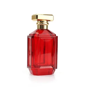 100ml Vintage Refillable Rectangle Perfume Spray Bottles Wholesale