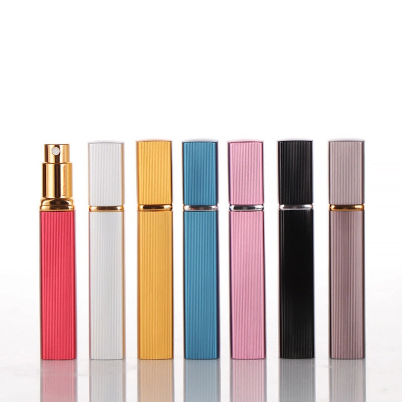 10ml Refillable Perfume Atomizer With Aluminum Shell 10ml Refillable Perfume Atomizer With Aluminum Shell