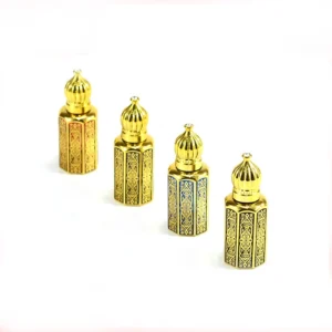 12ml Glass Attar essence Oil Bottles Fancy Design Mini Small Refillable