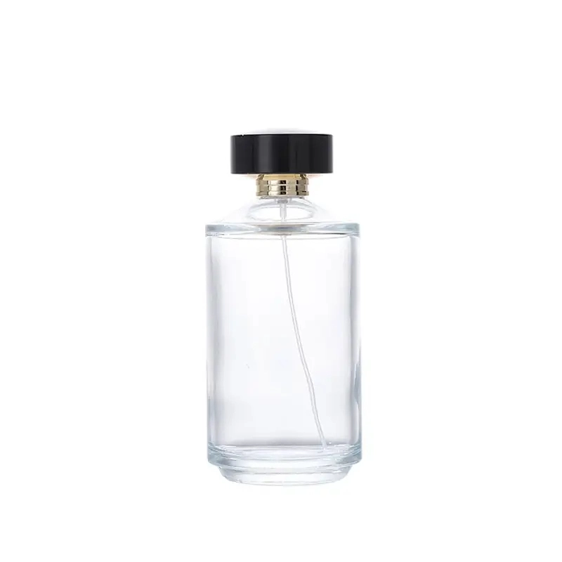 250ml Luxury Glass Perfume Bottle with Lids