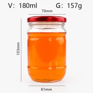 6 oz Glass Jars with Lids Bulk