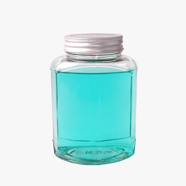 690ml Food Grade Glass Honey Jar with Lids