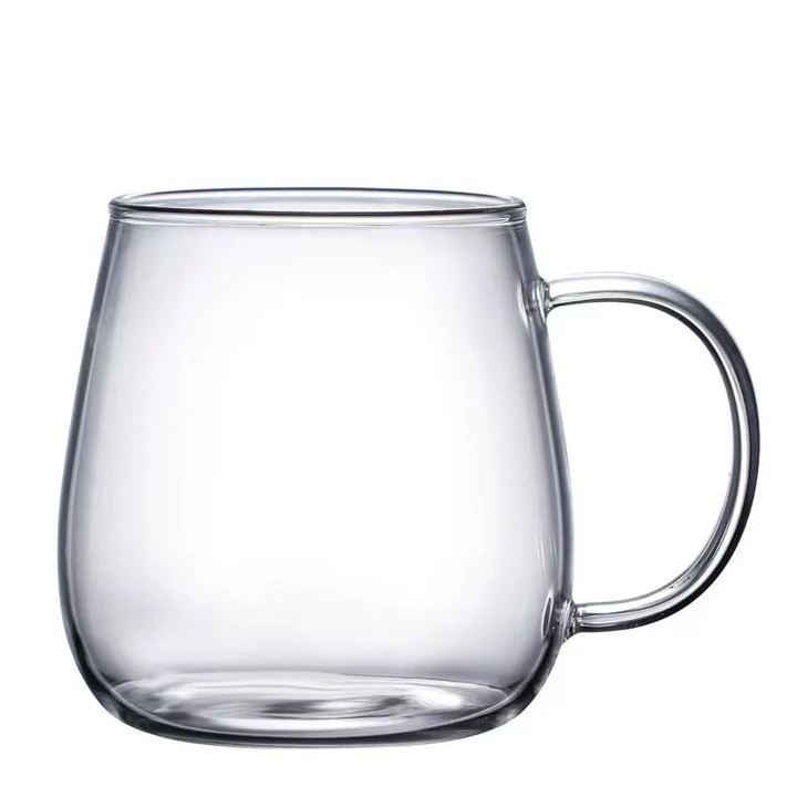 Classic Clear Glass Drink Cup Set with Handle – Factory Bulk Supply