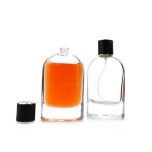 Clear Elegant Perfume Spray Bottle Empty 100ml With Cap