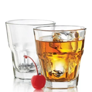 Clear Crystal Whiskey Shot Glass for Bar Use
