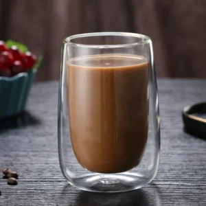 Double Wall Borosilicate Glass Espresso Cup Set