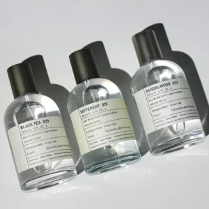 Empty Round Glass Perfume Bottle 30ml 50ml 100ml Cylinder