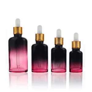 Flat Round Dropper Bottles 20ml 30ml 50ml