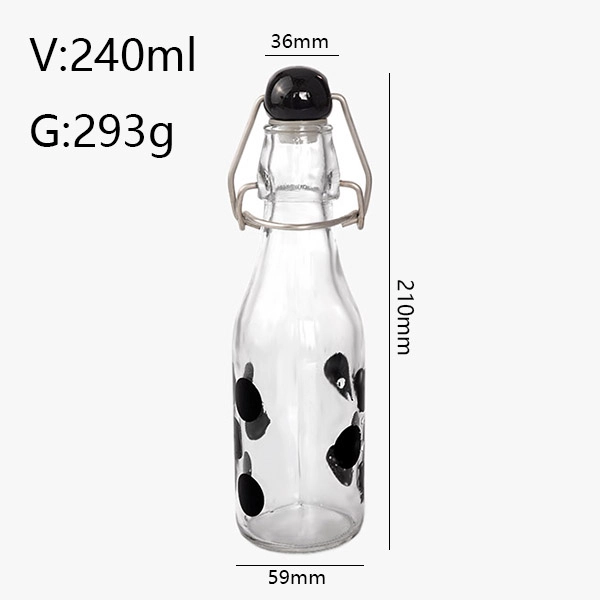 Fruit Juice Glass Bottle 240ml 920ml 980ml