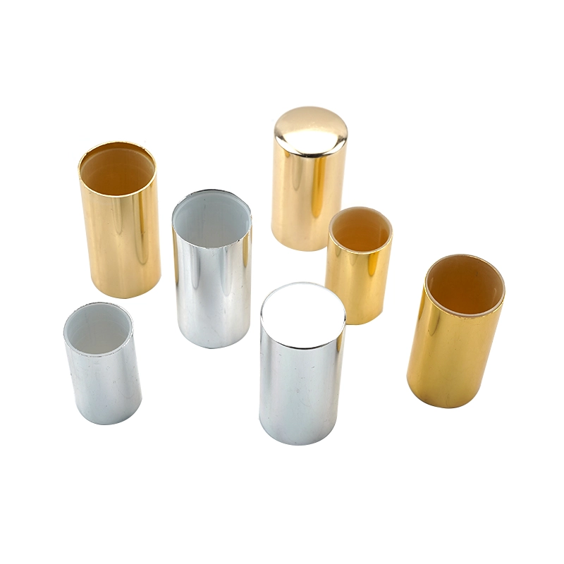 Gold Metal Aluminum Perfume Cap