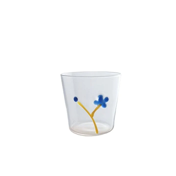 Hand Blown Borosilicate Glass Milk Coffee Cup