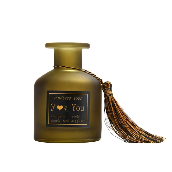 Round glass reed diffuser bottles wholesale
