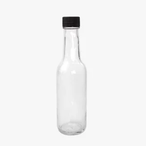 Wholesale 5 oz Glass Woozy Bottles with Screw Caps