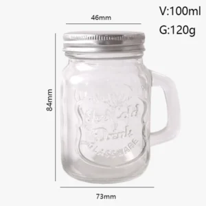 Wholesale Mason Jars With Handles 100ml