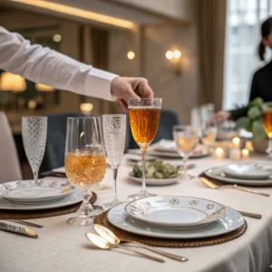 blue leather crossbody bag